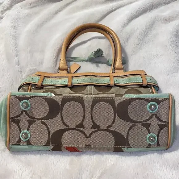 Vintage Coach Signature Fish Purse - Picture 7 of 7